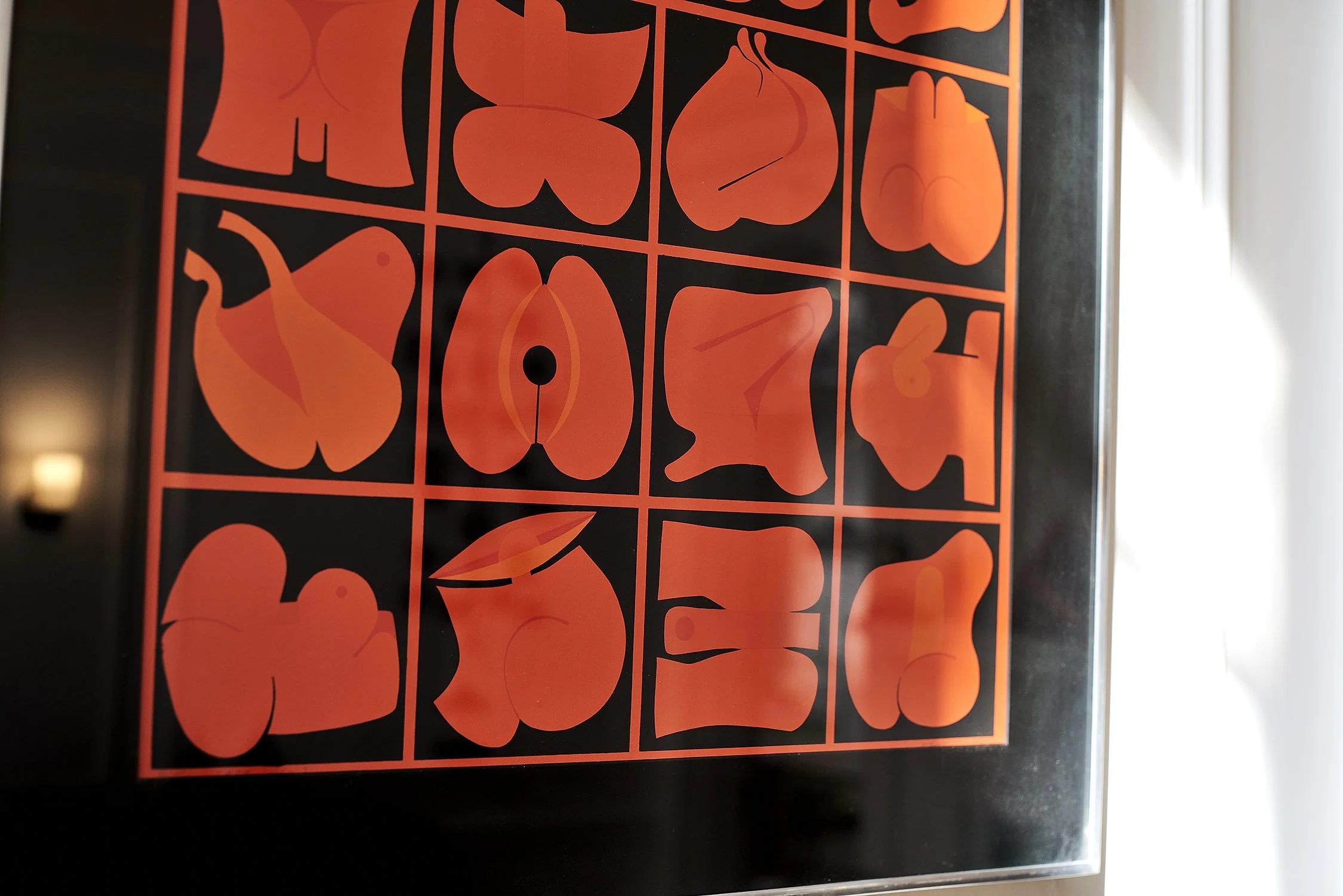 Takeshi Kawashima Framed Serigraph 1968 — The S. pace Detroit